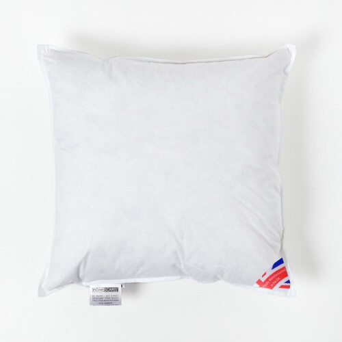 Homescapes (45 x 45 cm) Duck Feather Cushion Pad Insert