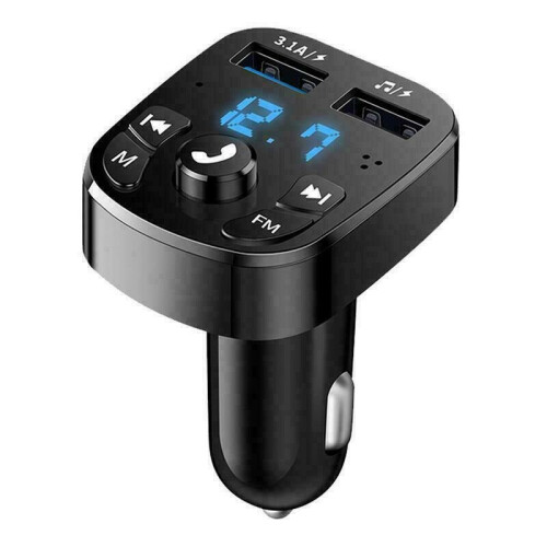 Wireless Bluetooth FM Transmitter Car MP3 Charger Hands-free Charger