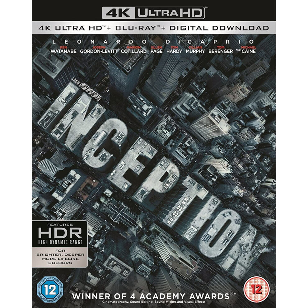 Inception [2010] (4K Ultra HD + Blu-ray)