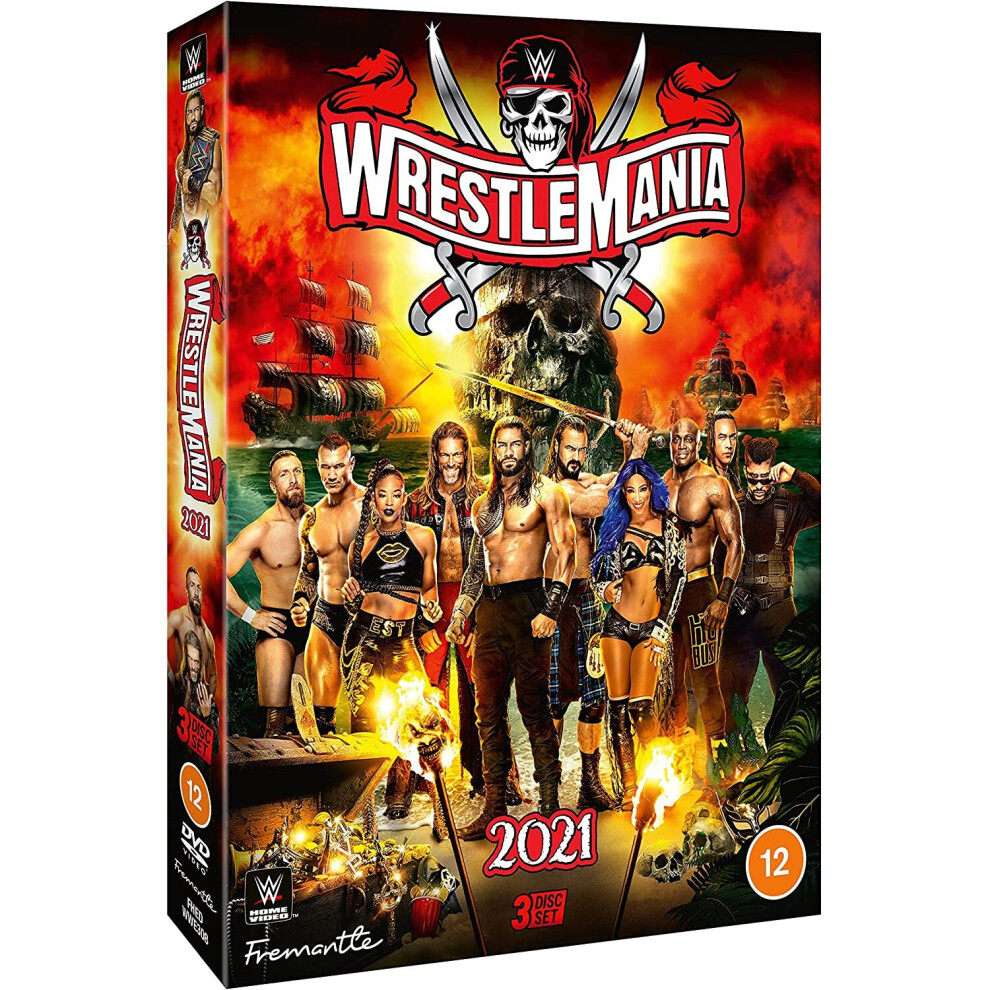 World Wrestling Entertainment Wwe: Wrestlemania 37 (Dvd)
