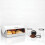 SQ Professional (Silkwhite-White) SQ Professional Dainty 4pc Bread Bin-Canisters Set 1