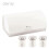 SQ Professional (Silkwhite-White) SQ Professional Dainty 4pc Bread Bin-Canisters Set 2