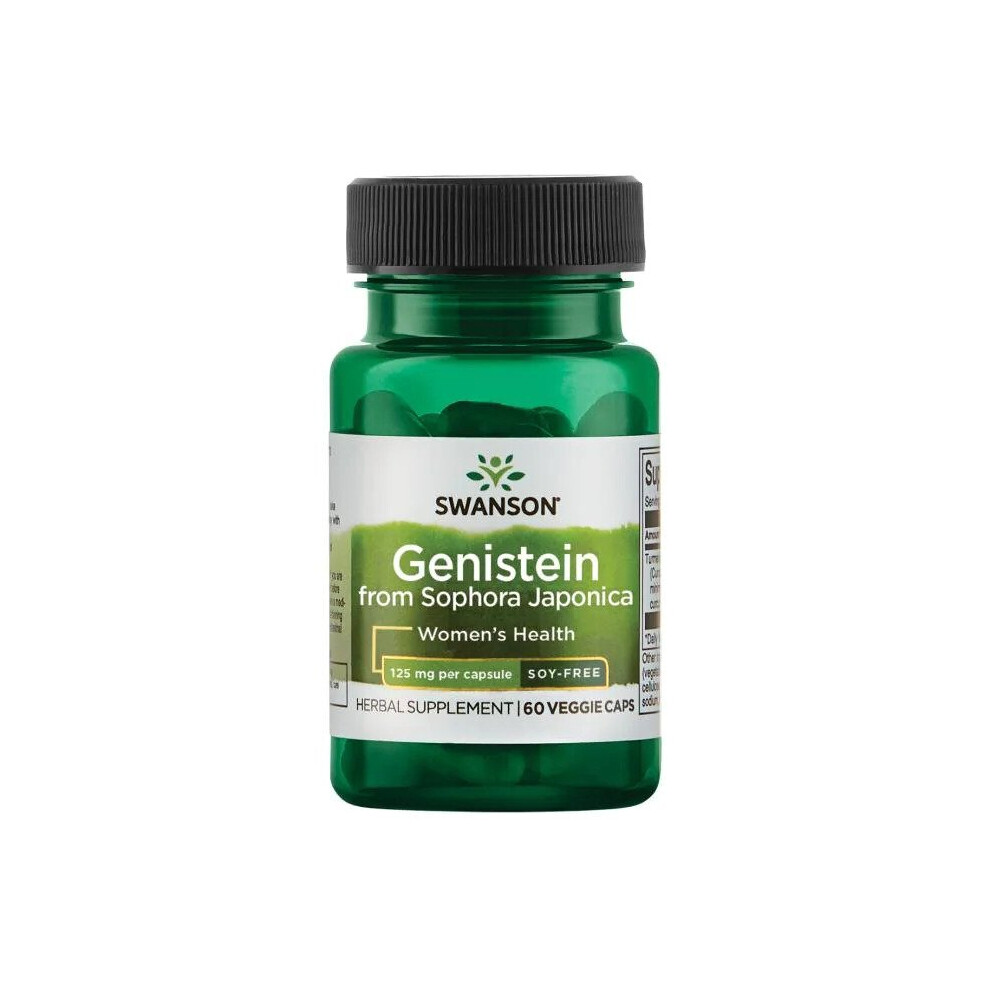 Swanson - Genistein from Sophora Japonica, 125mg - 60 vcaps sealed exp 04/27 - Image 7