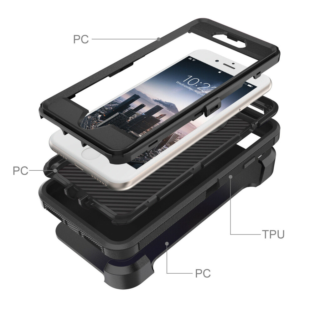 navy--adventurer-defender-case-for-iphone-7-plus---8-plus-rugged-heavy-duty-cover-with-belt-clip-holster-standard