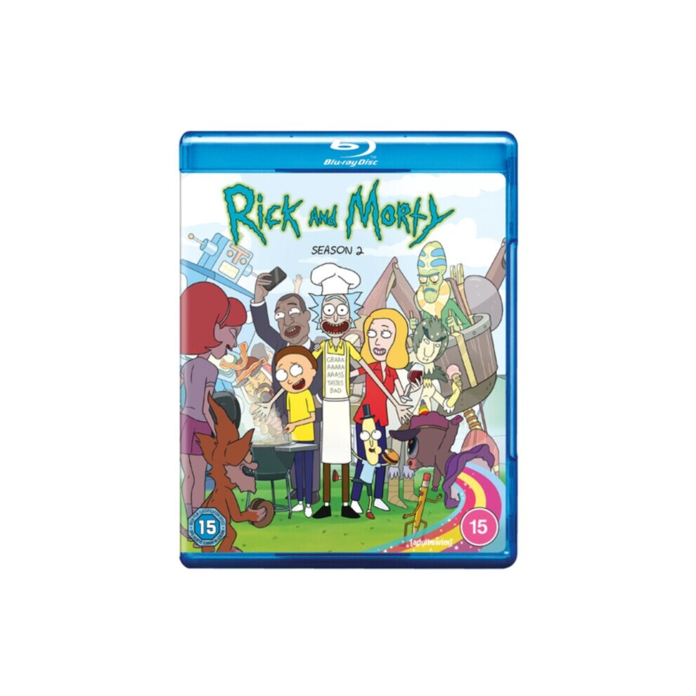 Warner Bros Rick And Morty: Season 2 - Blu Ray