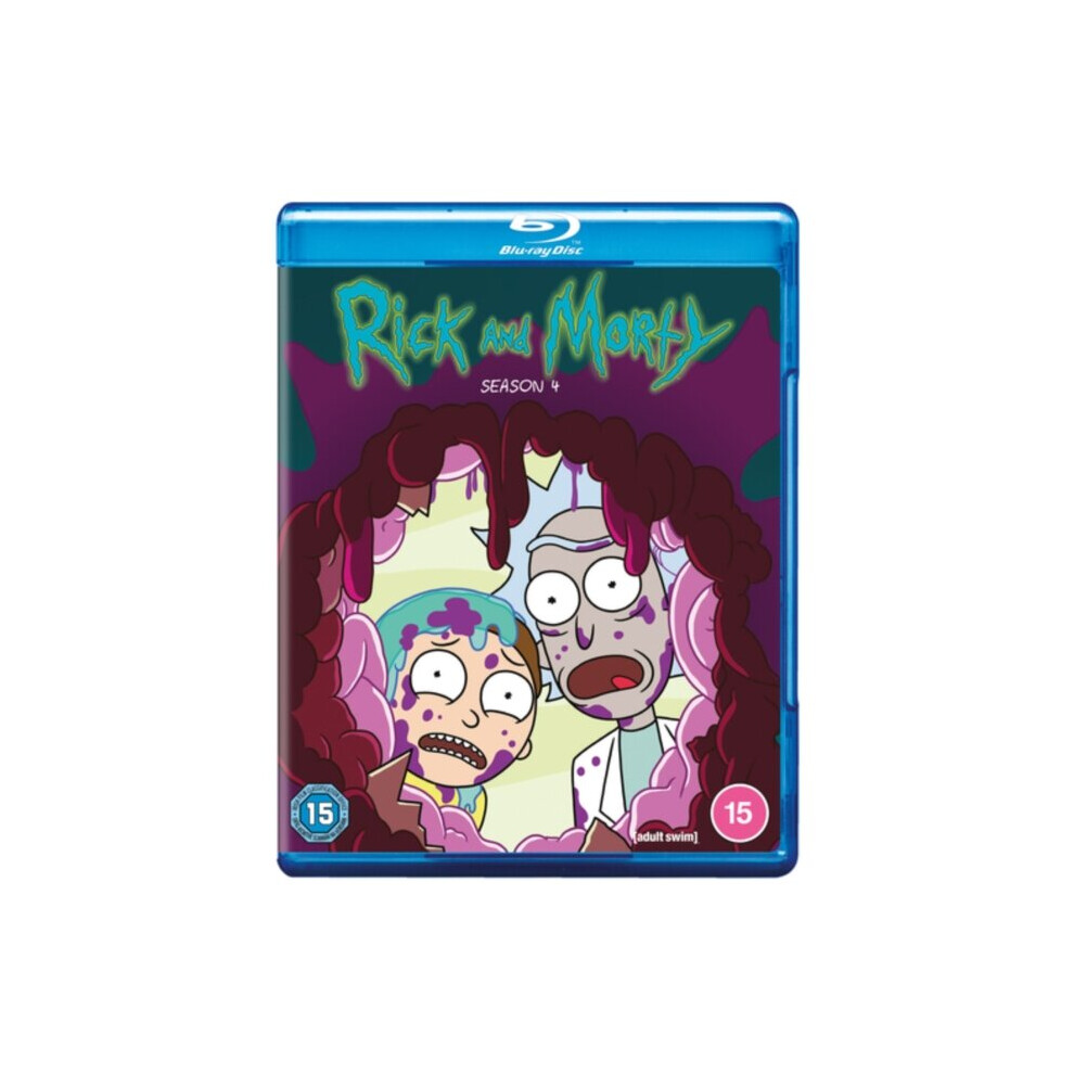 Warner Bros Rick And Morty: Season 4 - Blu Ray