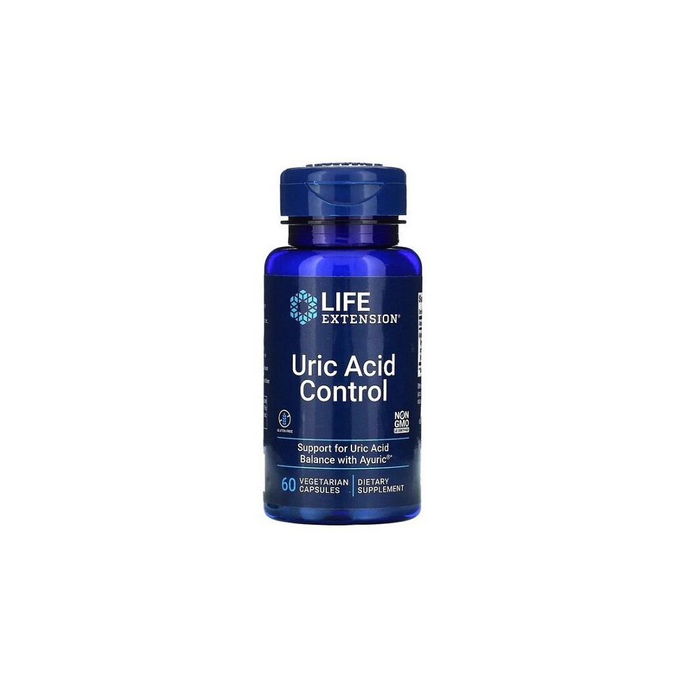 Life Extension Uric Acid Control - 60 Vcaps (Ean 737870192169)