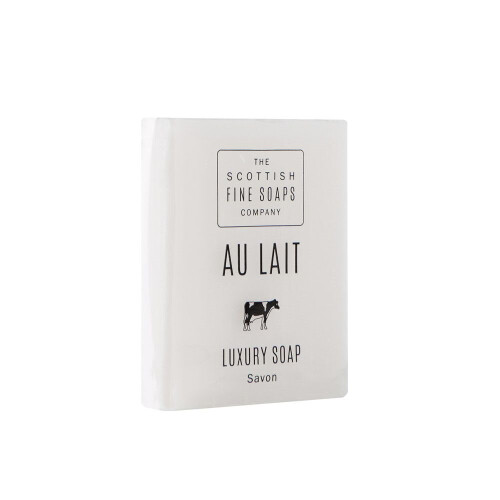 Scottish Fine Soaps Scottish Fine Soaps Au Lait Mini Soap Bar Wrapped ~ 336x25g