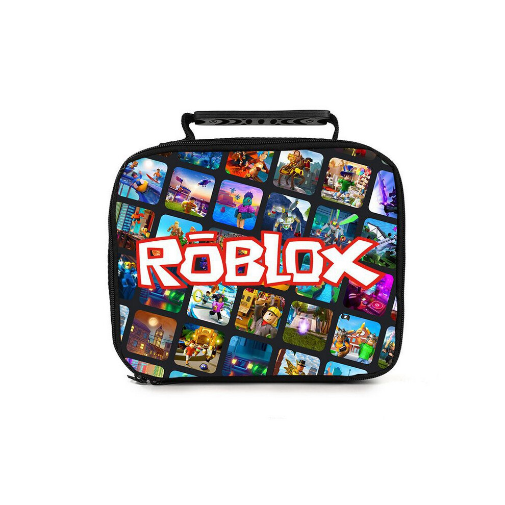 (01) Roblox Lunch Bags Thermal Insulated Cooler Box Multicoloured