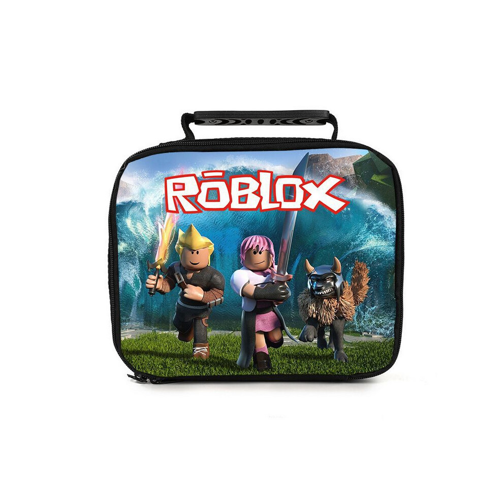 (05) Roblox Lunch Bags Thermal Insulated Cooler Box Multicoloured