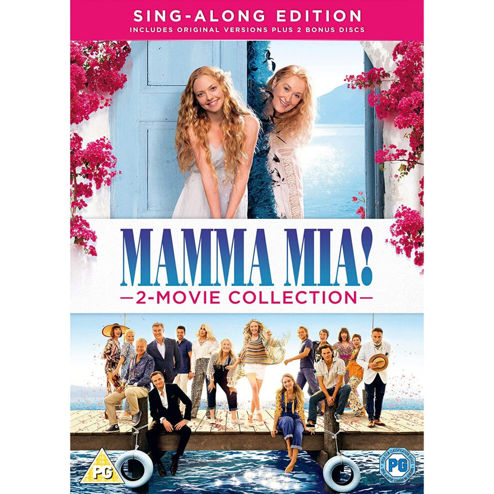 Mamma Mia! 2 Movie Collection [2018] (DVD)