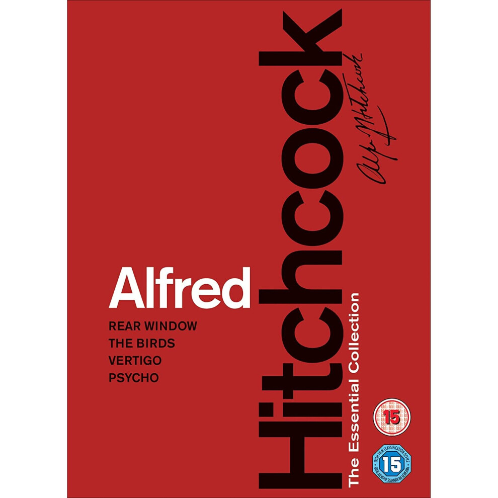 Alfred Hitchcock: The Essential Collection (DVD)-image-OPC-P6M9BF-NEW