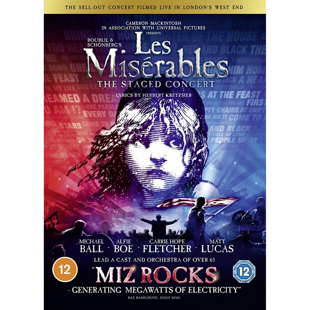 Les Misérables: The Staged Concert (DVD)