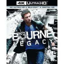 The Bourne Legacy [2012] 4K Ultra HD + Blu-ray - Aaron Cross Espionage Action Thriller