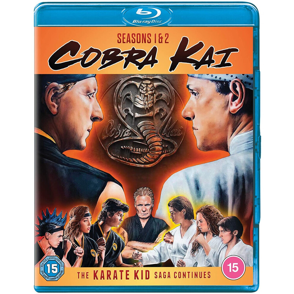 Cobra Kai - Seasons 01-02 (Blu-Ray) Size 01