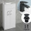 White Lomond 400mm Vanity Unit With Black Basin Tap & Waste Set 1
