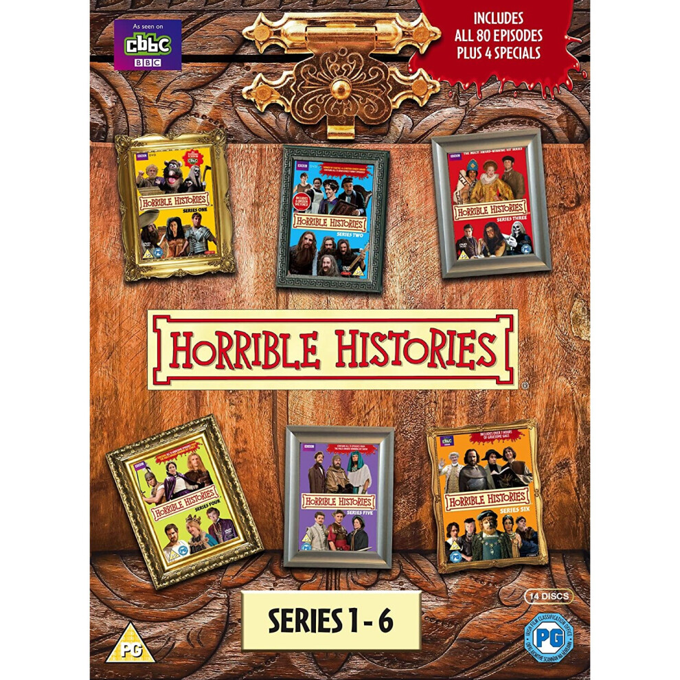 Bbc Horrible Histories - Series 1-6 (Dvd)