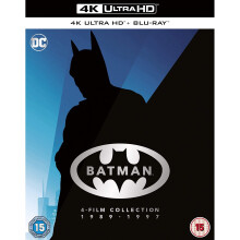 Batman 4-Film Collection 1989 - 1997 (4K Ultra HD + Blu-ray)