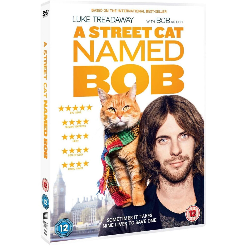 A Street Cat Named Bob DVD 2016 Luke Treadaway Certificate 12 Brand New Sealed - Image 6