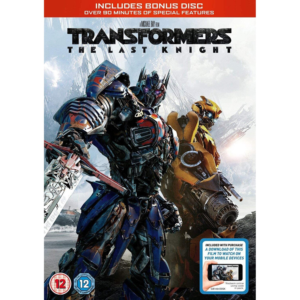 Transformers: The Last Knight [2017] (DVD)