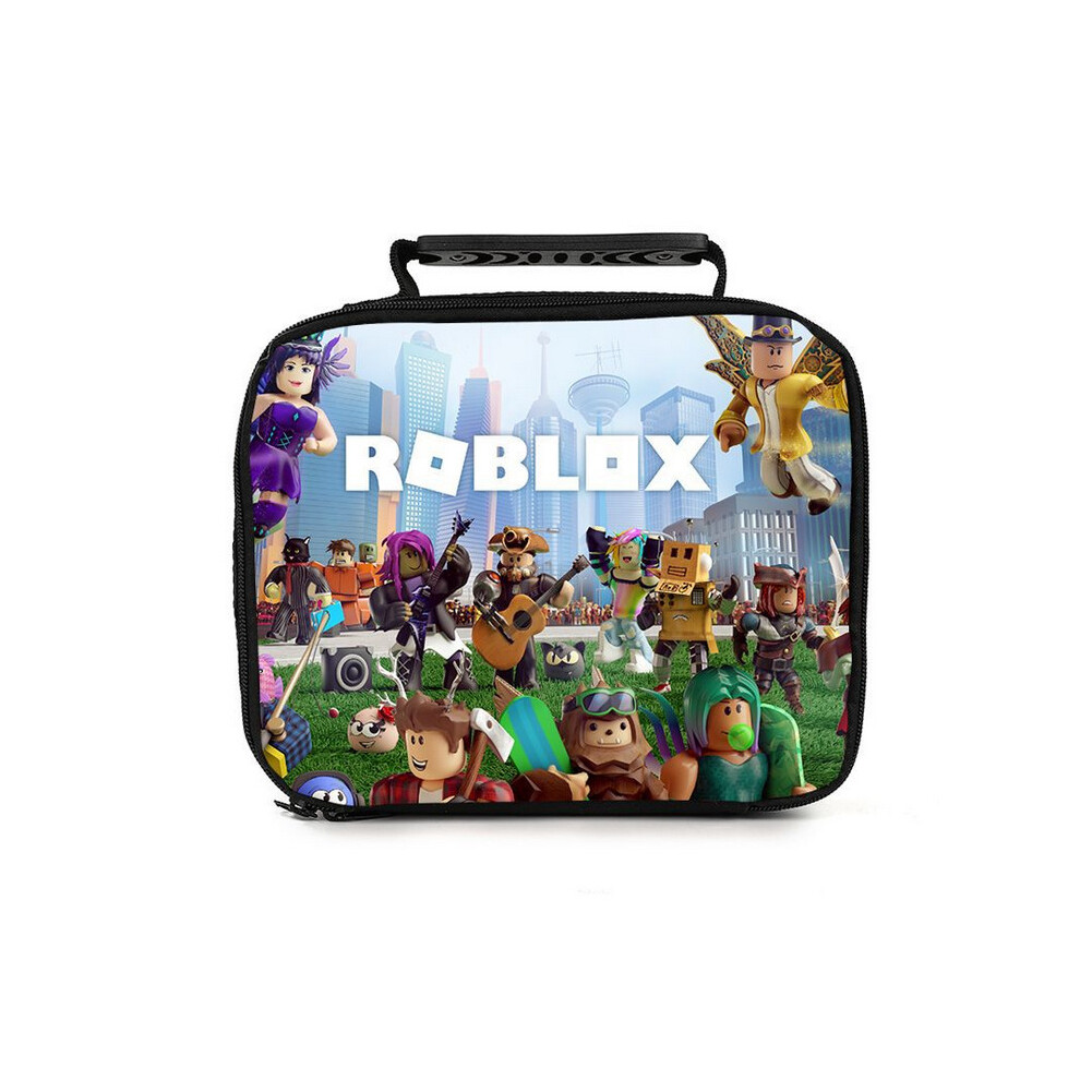 (16) Roblox Lunch Bags Thermal Insulated Cooler Box Multicoloured