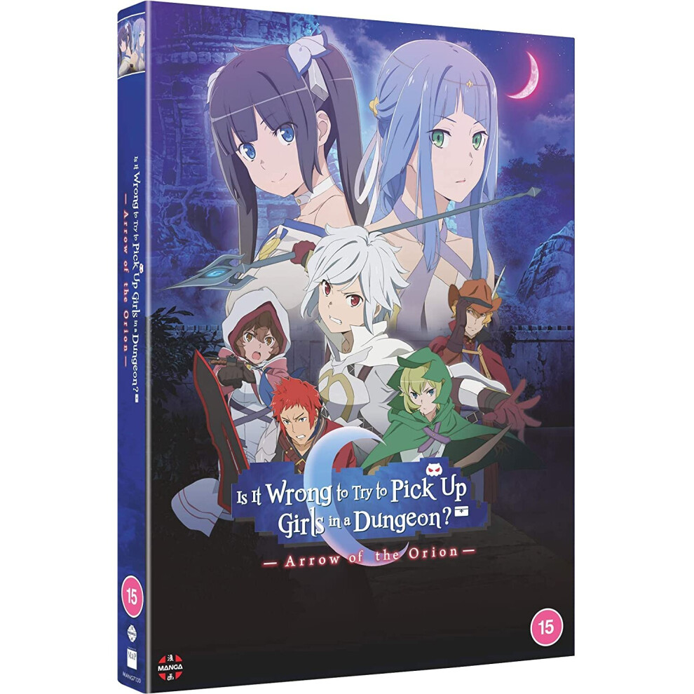 Manga Entertainment Girls Is It Wrong To Try To Pick Up In A Dungeon?: Arrow Of The Orion - Blu-Ray (Blu-Ray)