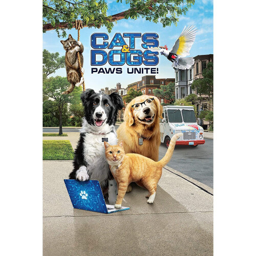 Warner Bros Cats and Dogs: Paws Unite! [2020] (DVD)