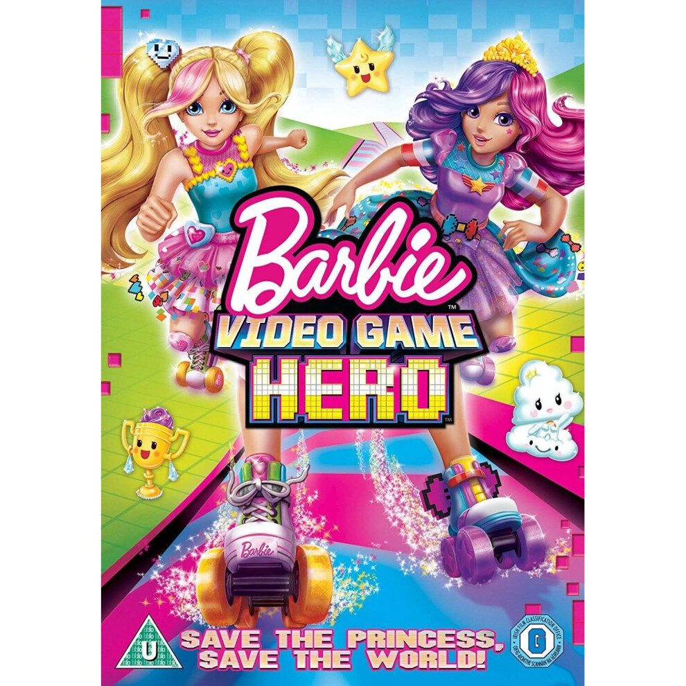 Barbie: Video Game Hero (DVD)-image-OPC-P6M97C-NEW