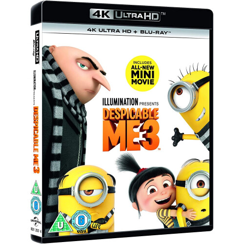 Despicable Me 3 [2017] (Illumination) (4K Ultra HD + Blu-ray)