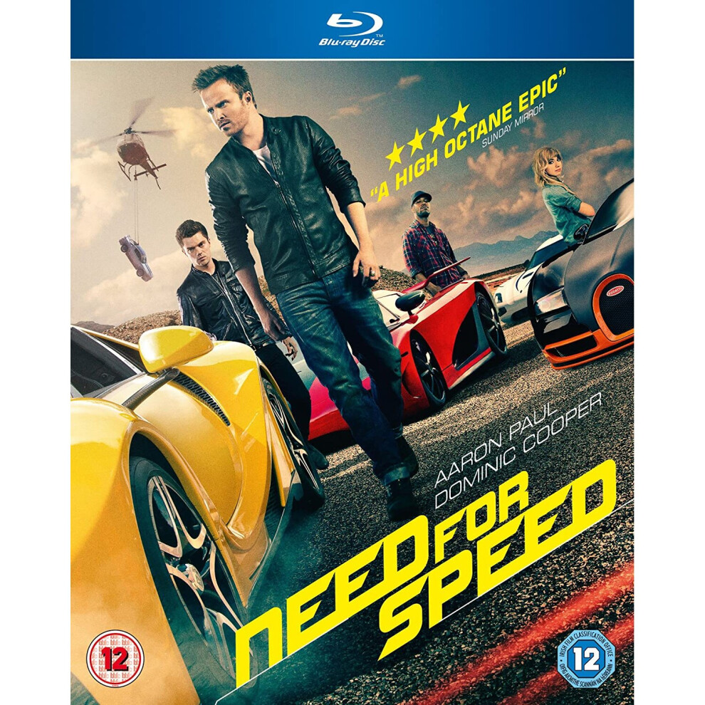 E1 Need For Speed [2014] (Blu-Ray)