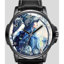 Pumpkin Witch And The Halloween Unique Unisex Beautiful Wrist Watch UK FAST