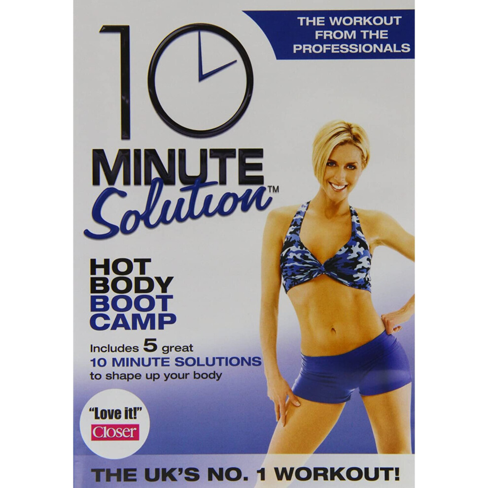 10 Minute Solution - Hot Body Boot Camp (DVD)-image-OPC-P6MQX2-NEW