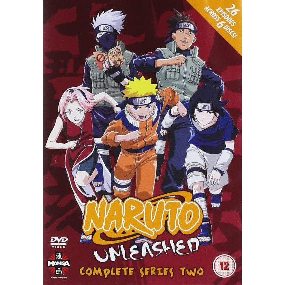 Naruto Unleashed - Complete Series 2 [2007] (DVD)-image-OPC-P6MNVH-NEW