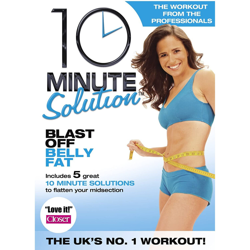 Anchor Bay Minute Solution: Blast Off Belly Fat (Dvd) Size 10