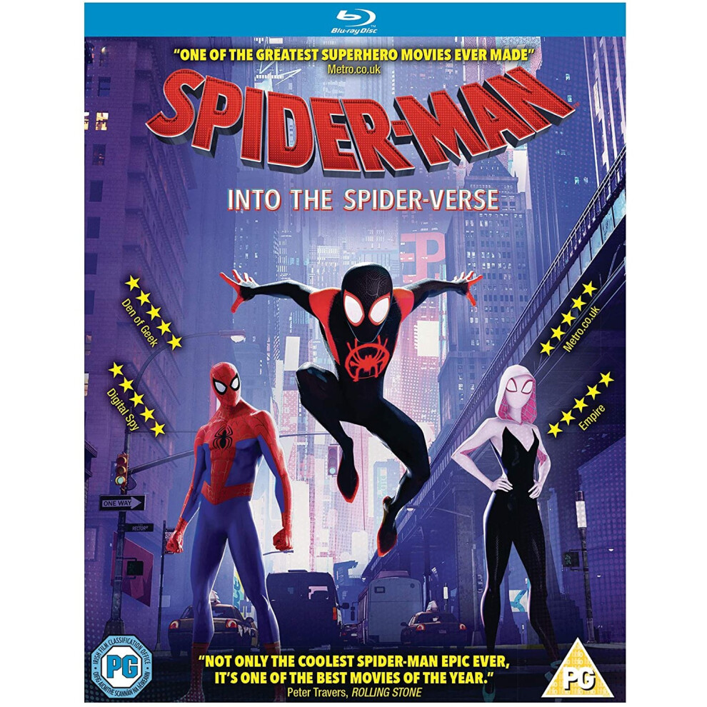 Spider-man Into The Spider-Verse (Blu-ray)