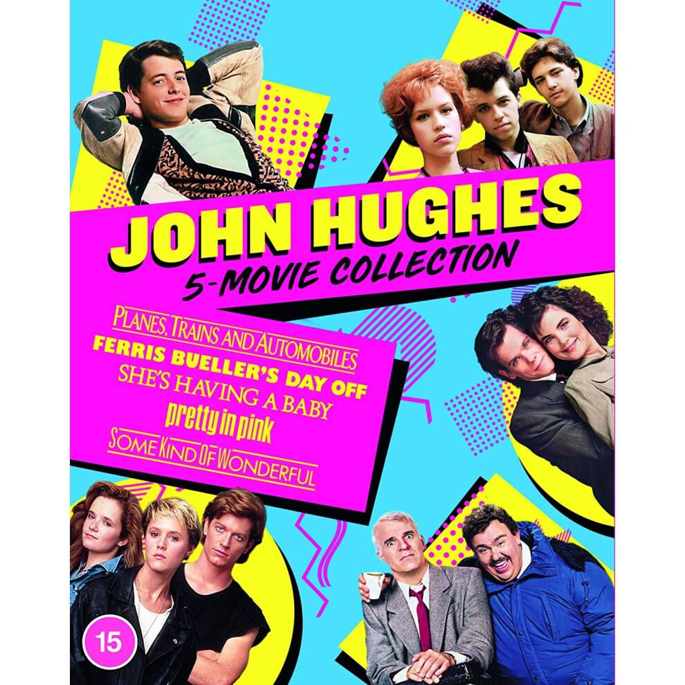 John Hughes 5 Movie Collection [2021] (Blu-ray)-image-OPC-P77QPHP-NEW