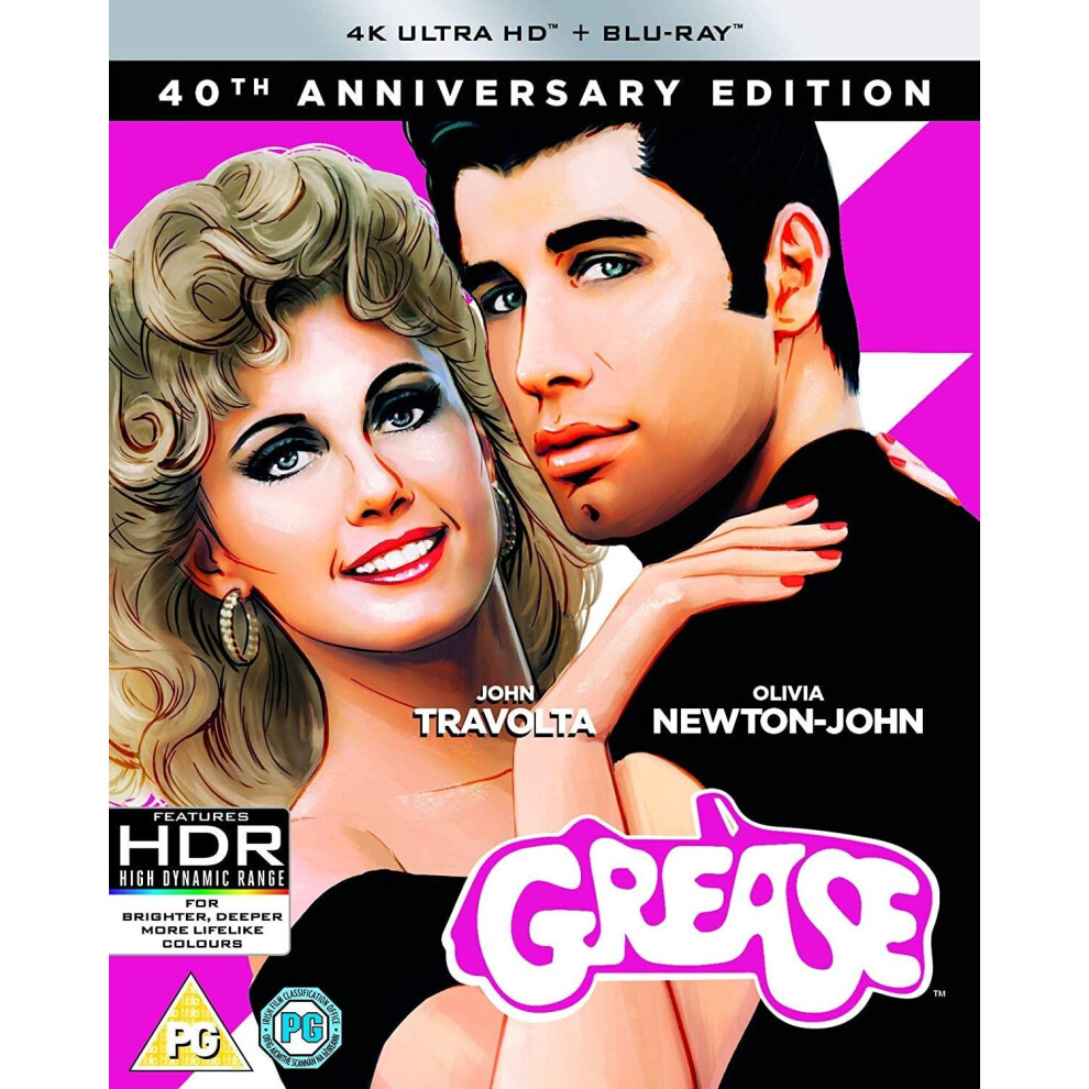 Grease 40th Anniversary (4K Ultra HD + Blu-ray)