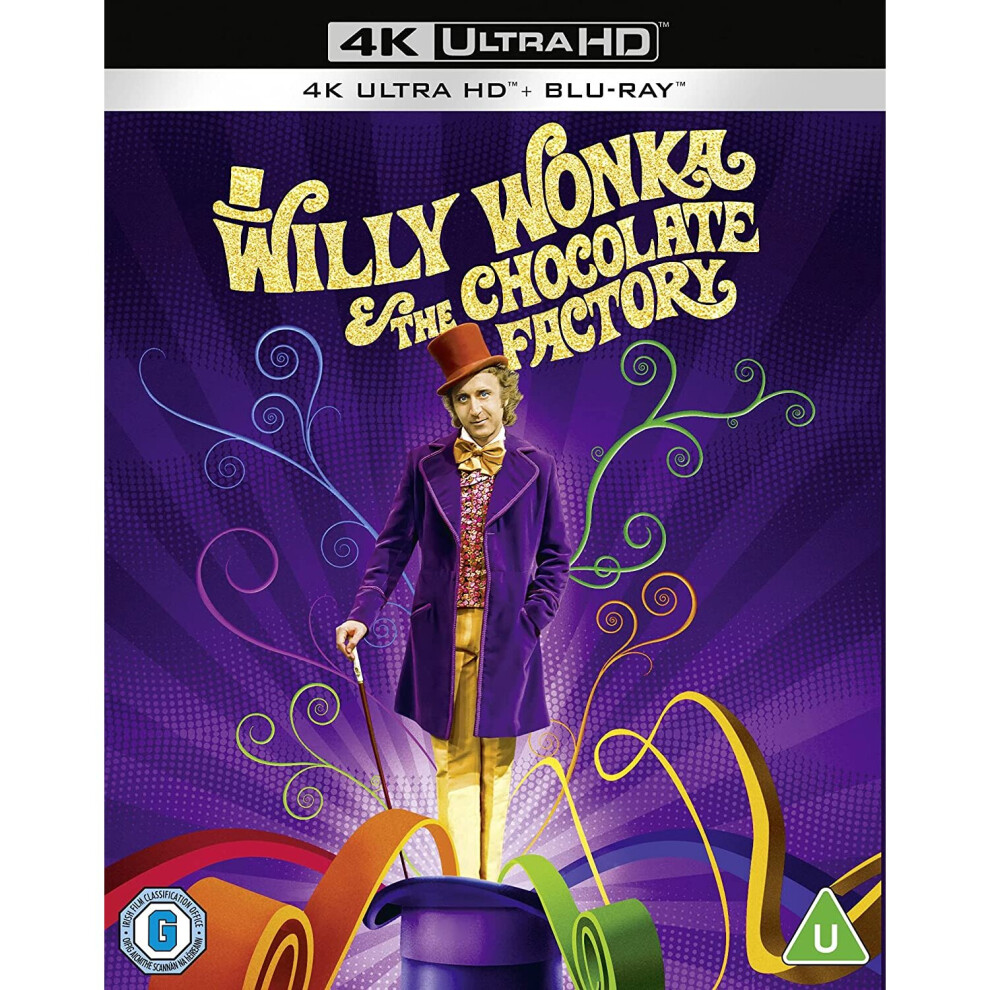 Warner Bros Willy Wonka & The Chocolate Factory (4K Ultra Hd + Blu-Ray)