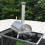 Tisch-Pizzaofen Steinbackofen Pellets 14