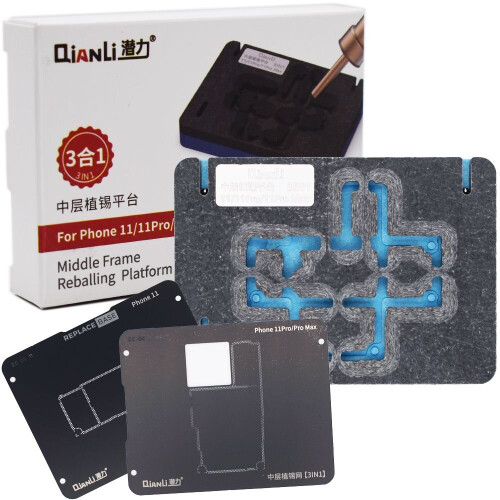 QianLi | Middle Frame Reballing Platform | For iPhone 11 / 11 Pro / 11