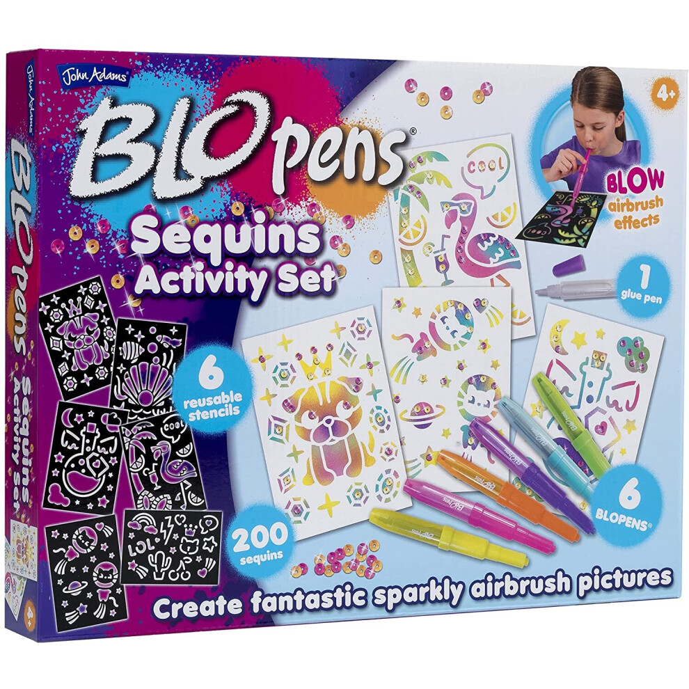 BLOPENS Sequins Activity Set