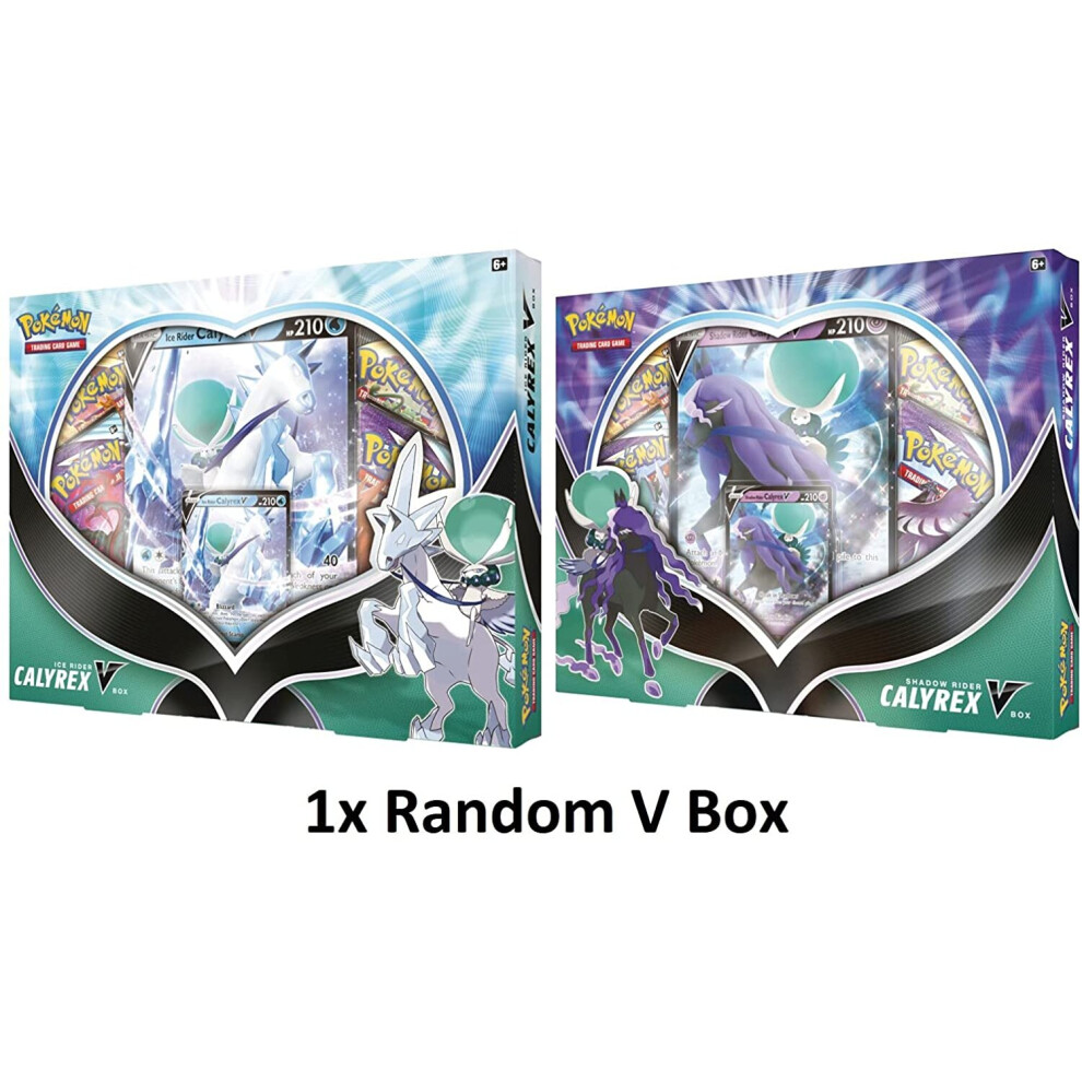 PokÃ©mon TCG: Ice Rider / Shadow Rider Calyrex V Box - One at Random