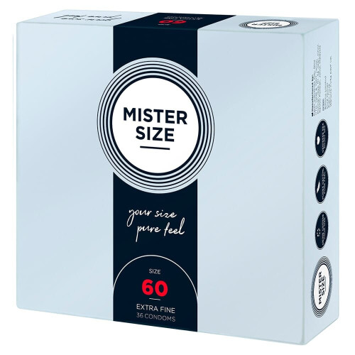 Mister Size Kondomer 60 mm 36 stk.