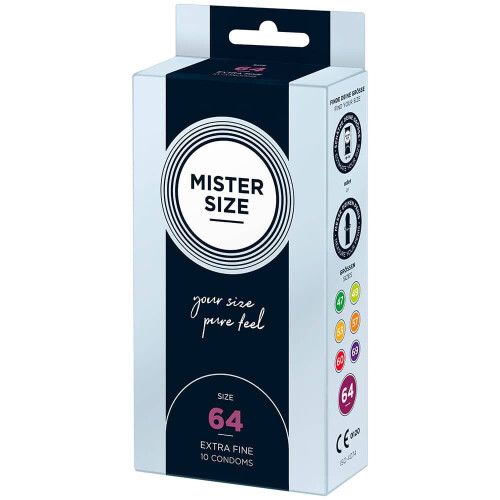 Mister Size Kondomer 64 mm 10 stk.