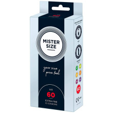 Preservativi Mister Size x10 - Larghezza nominale 60mm