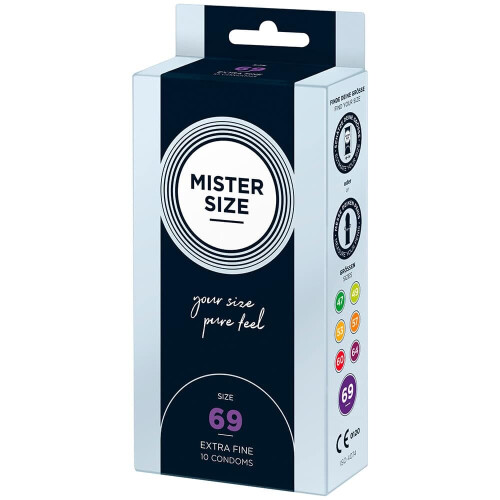 Mister Size Kondomer 69 mm 10 stk.