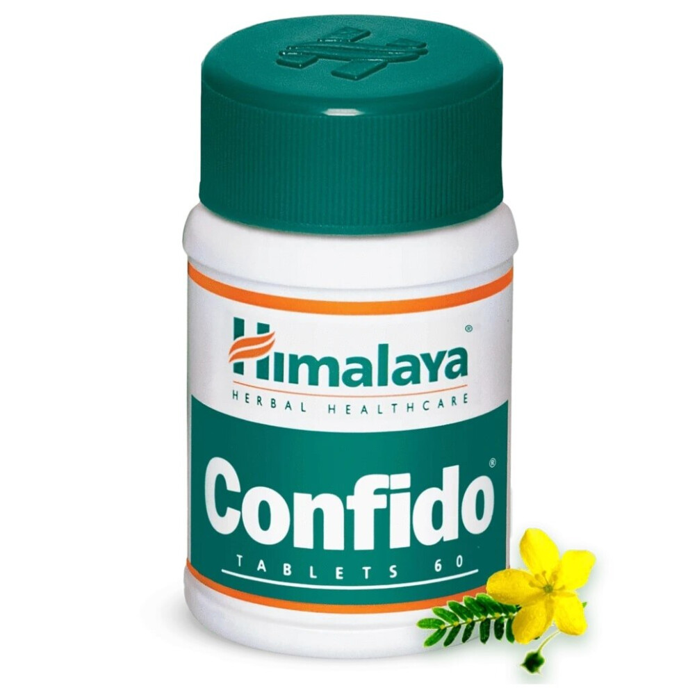 3x Himalaya Herbals Confido 60 Tablets | Pack of 180 Tablets