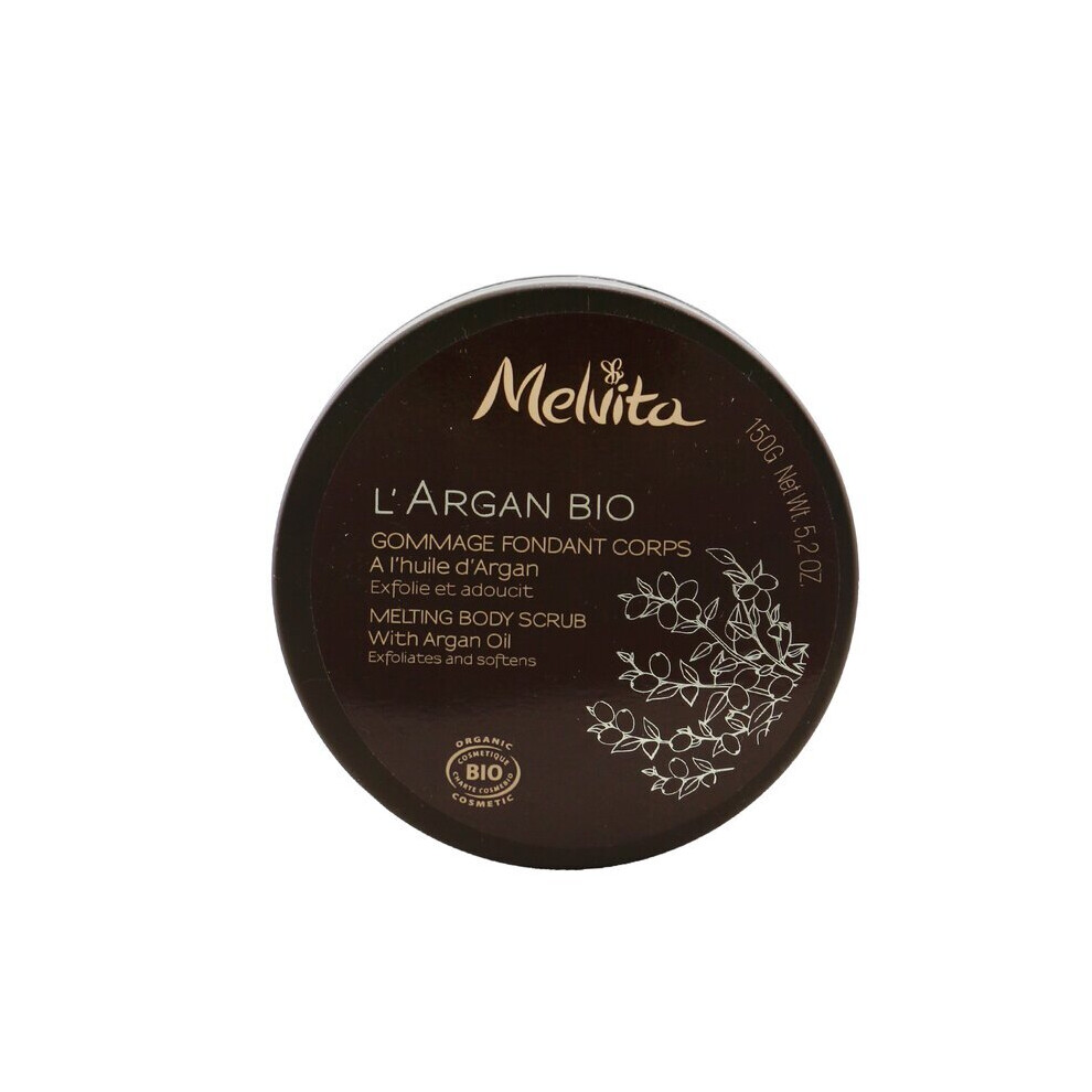 Melvita L'argan Bio Melting Body Scrub With Argan Oil - 150G/5Oz