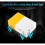 YG300A 1080P 80inch Mini Projetor - YELLOW 5
