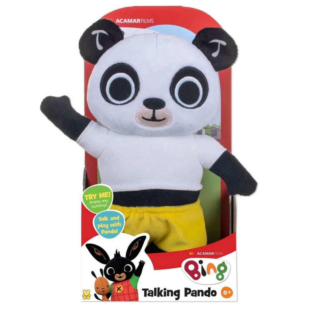 Talking panda toy on sale